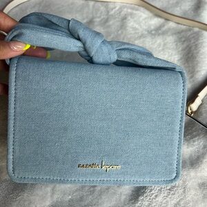 Nanette Lepore Light Blue Crossbody Bag